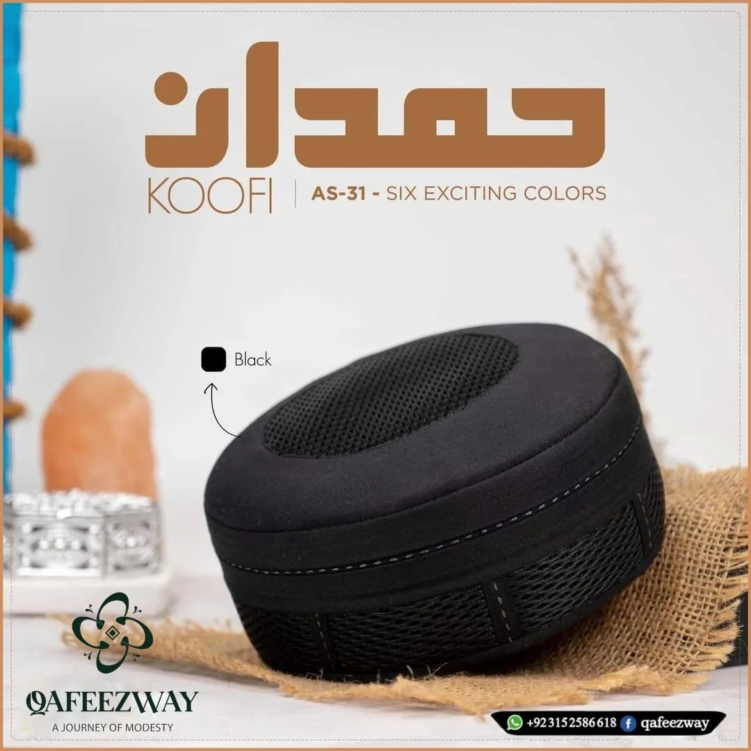 Hamdan Koofi Black - Qafeezway 
